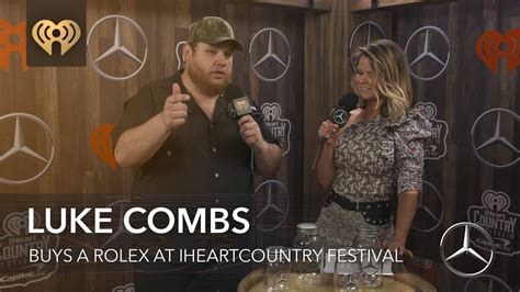 luke combs rolex story|Luke Combs Had A 'Pretty Woman' Shopping Experience While B.